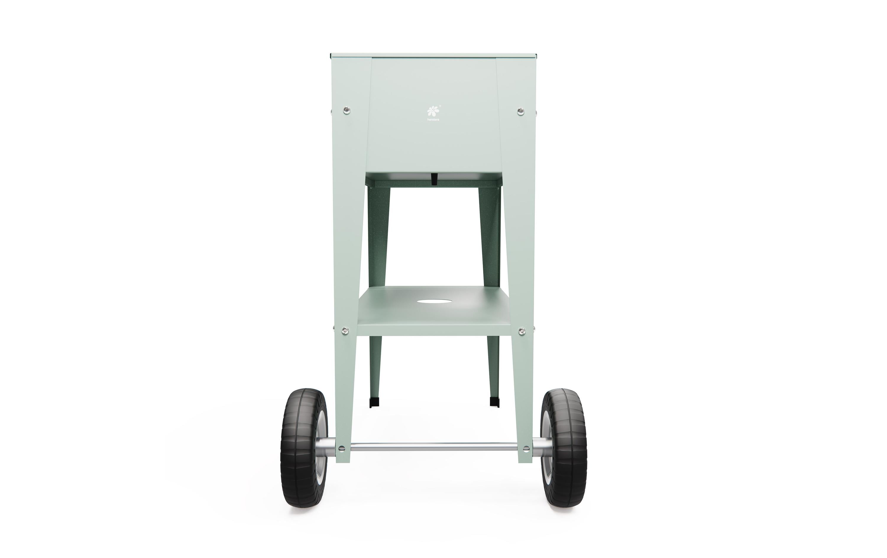 Hochbeet Urban Garden Trolley, 75 x 35 x 80 cm, Opuntia<br>Mobiles Beet