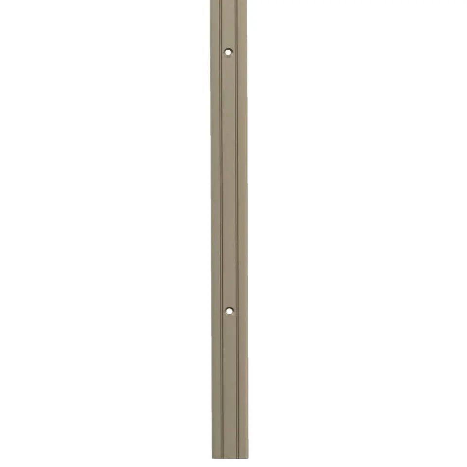 Hoekprofiel 24,5x10 mm - bruin - 100 cm