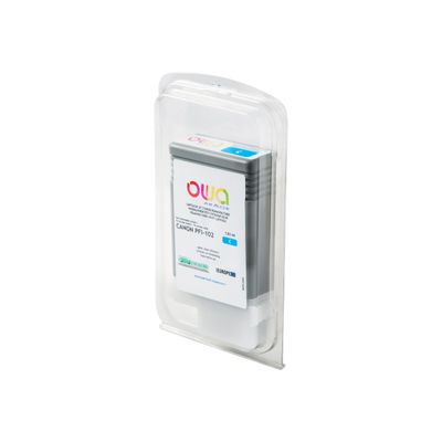 Cartouche compatible Canon PFI-102 - cyan - Owa B45513OW