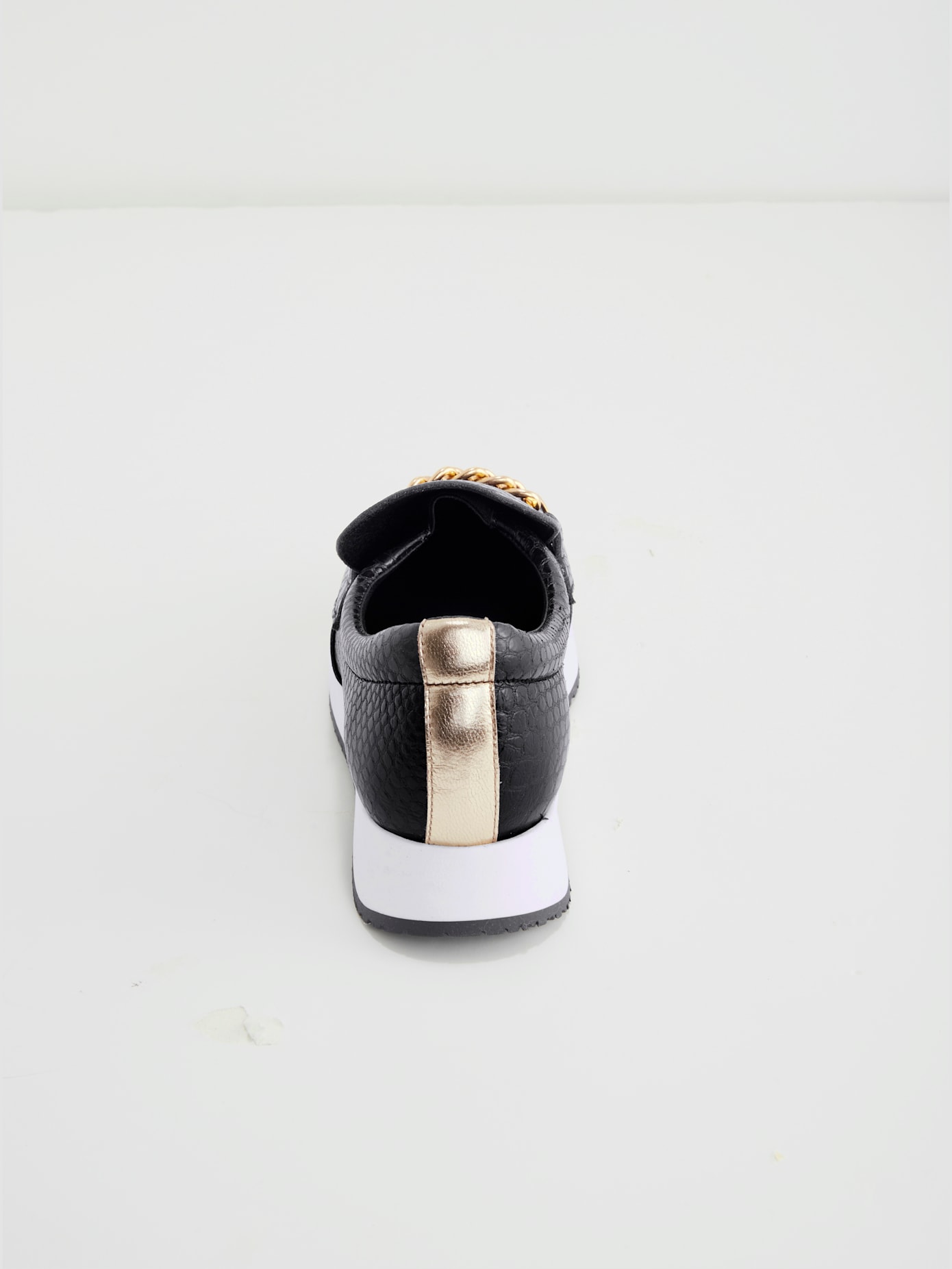 Trotteurs cuir de chèvre gaufré