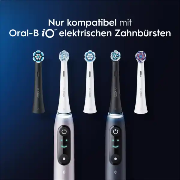 Aufsteckbürsten iO Ultimative Reinigung BLACK