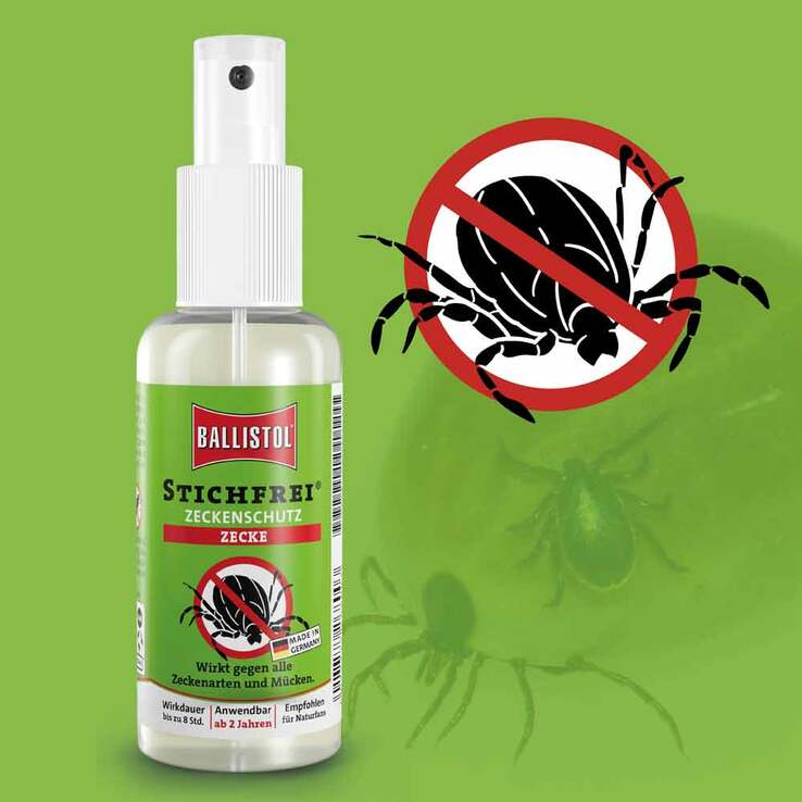 Ballistol Stichfrei Zeckenschutz Pumpspray, 100 ml