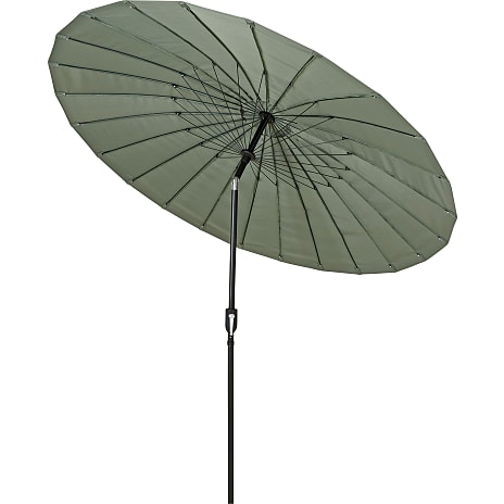 Shanghai parasol Ø: 2,7 meter - støvet grøn