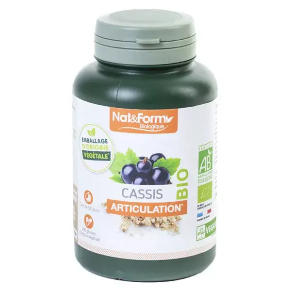 Nat & Form Bio Cassis 200 gélules végétales