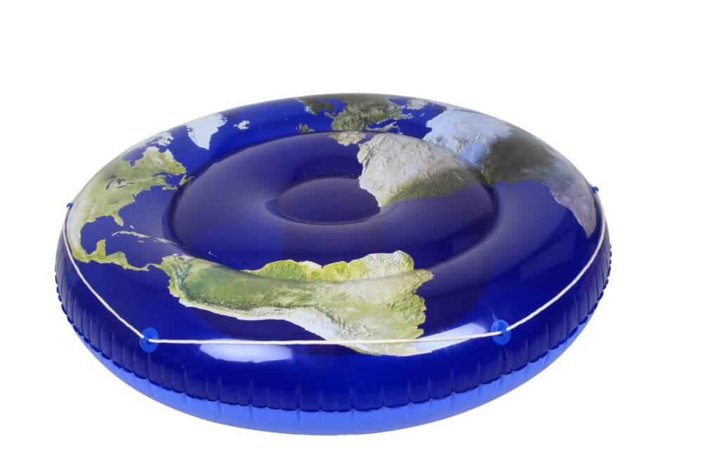 Badeinsel Blue Planet, # ca. 173 cm