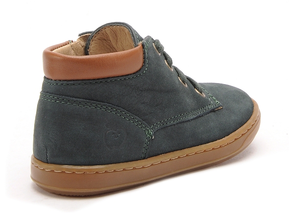 Shoo pom boots bottine bebe bouba zip desert vert