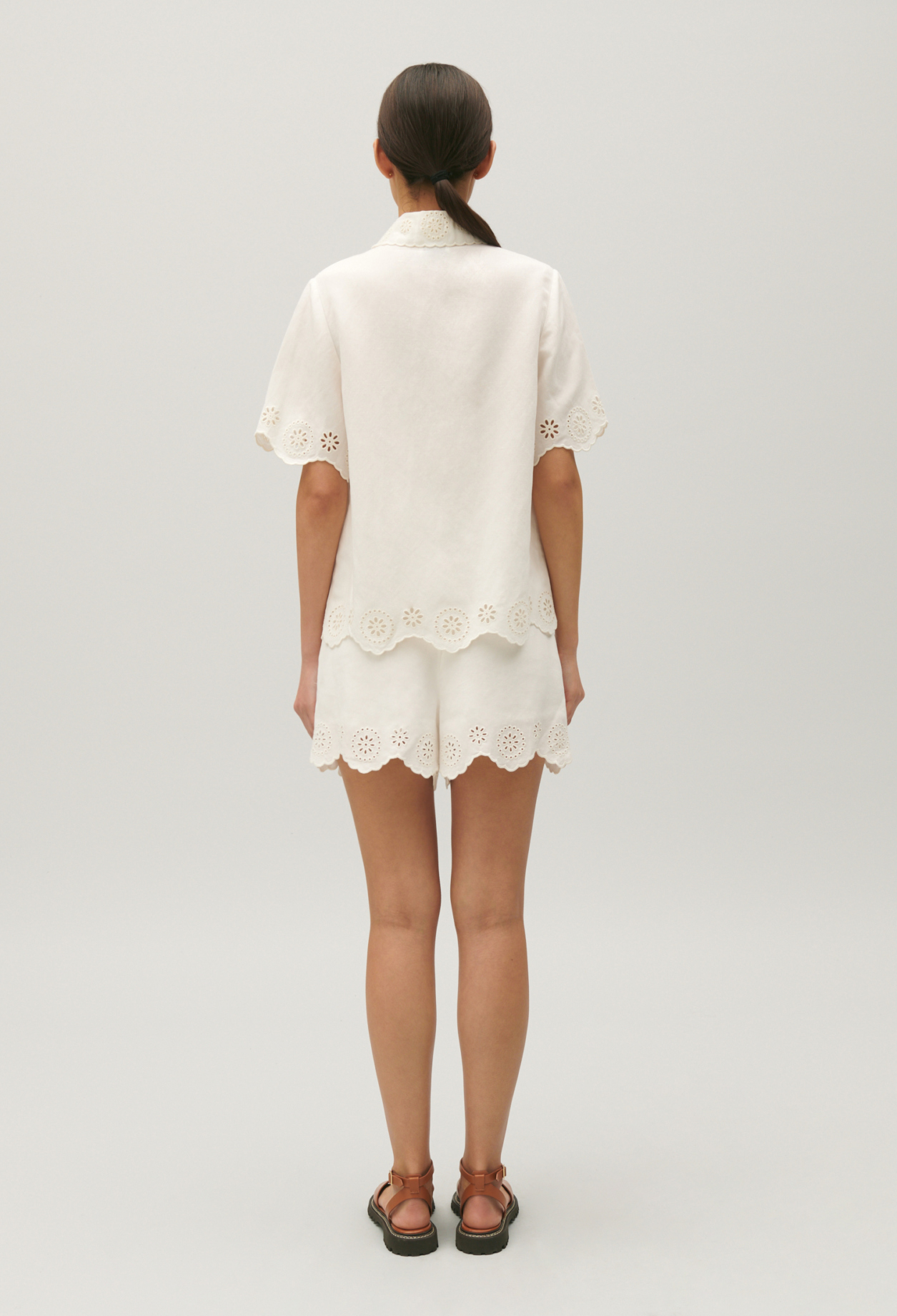 Chemise broderie anglaise