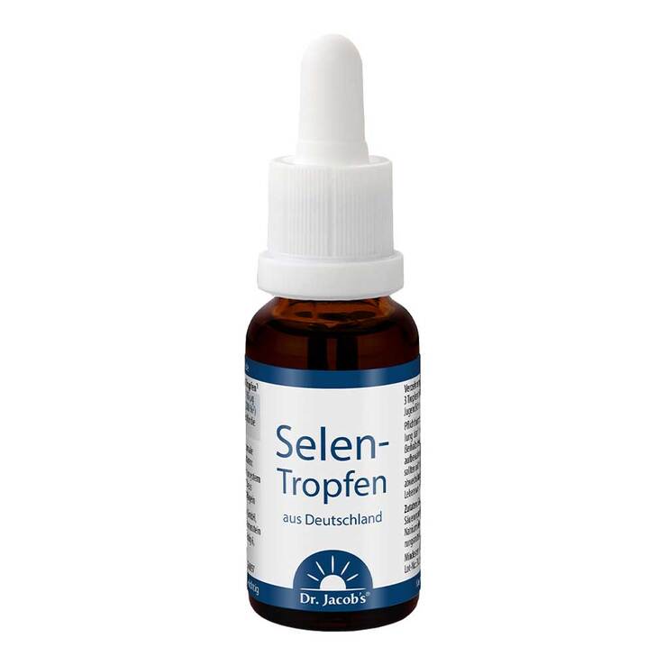 Selen Tropfen Dr. Jacobs, 20 ml