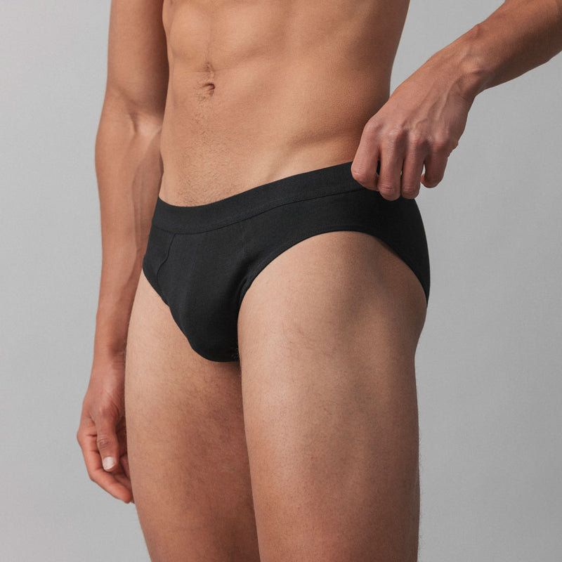 Herrenslips Mix (Schwarz/Grau/Blau)
