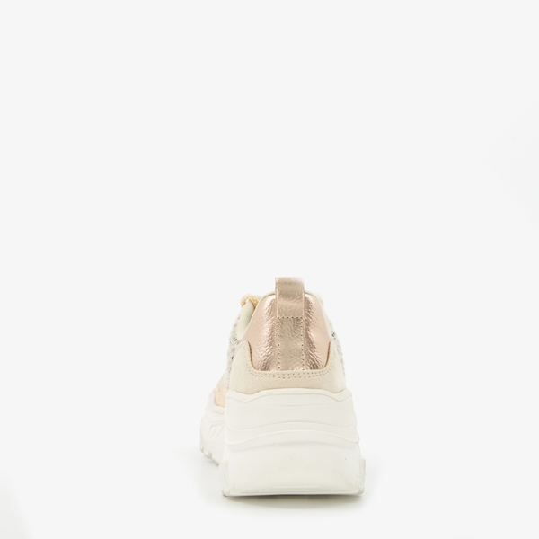 Blue Box dames dad sneakers met dierenprint