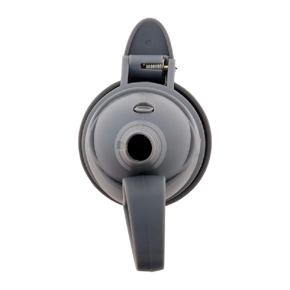 Zenitech Fiche femelle à clapet 16A 2P+T - Gris