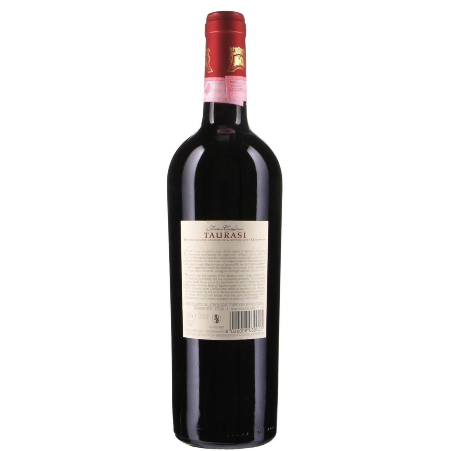 Taurasi DOCG Fatica Contadina Terredora -75cl