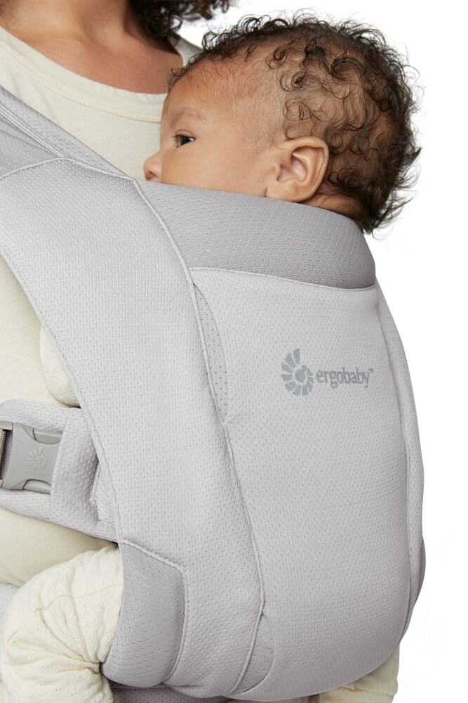 Embrace Neugeborenentrage - Soft Air Mesh - Soft Grey
