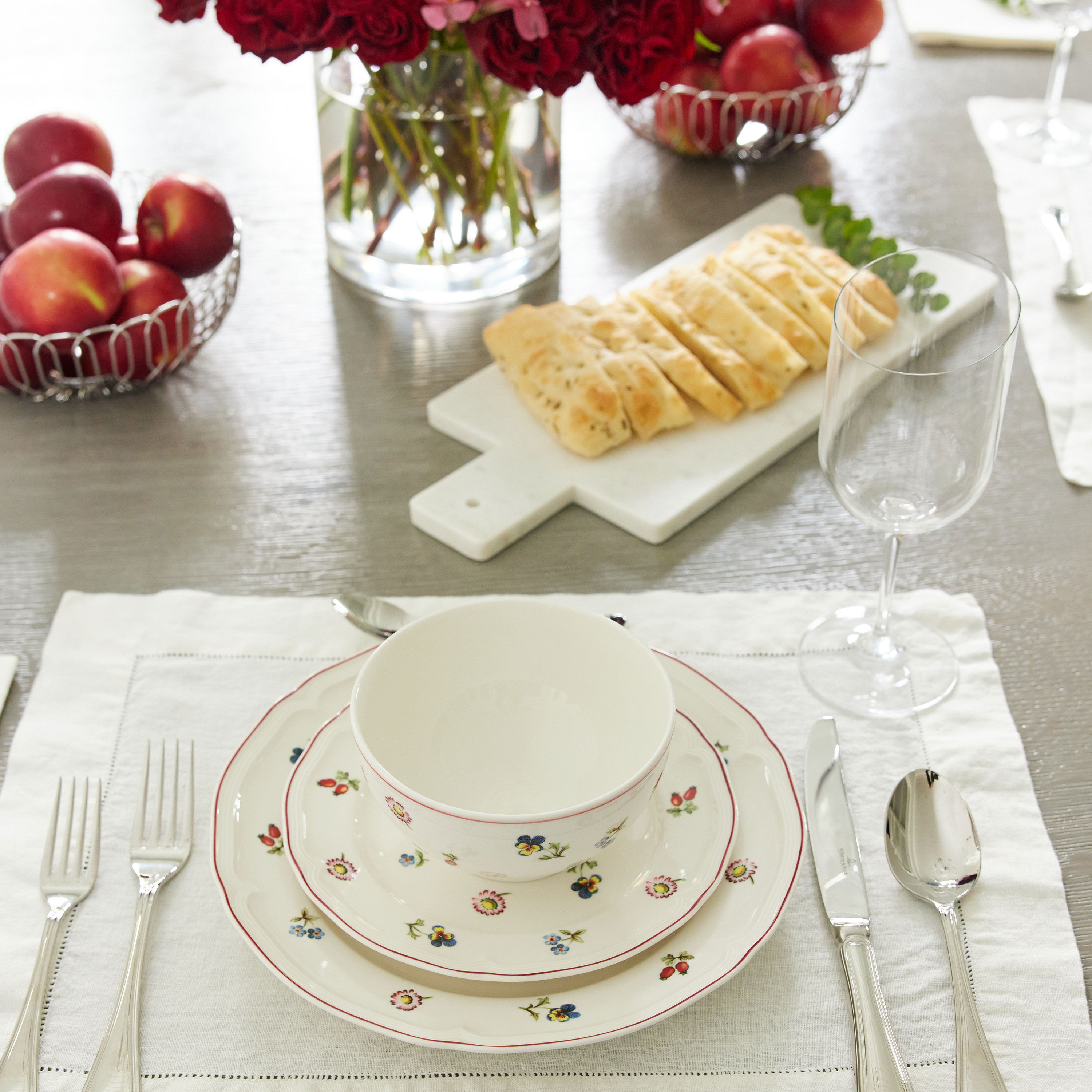 Petite Fleur Starter set White, Premium Porcelain