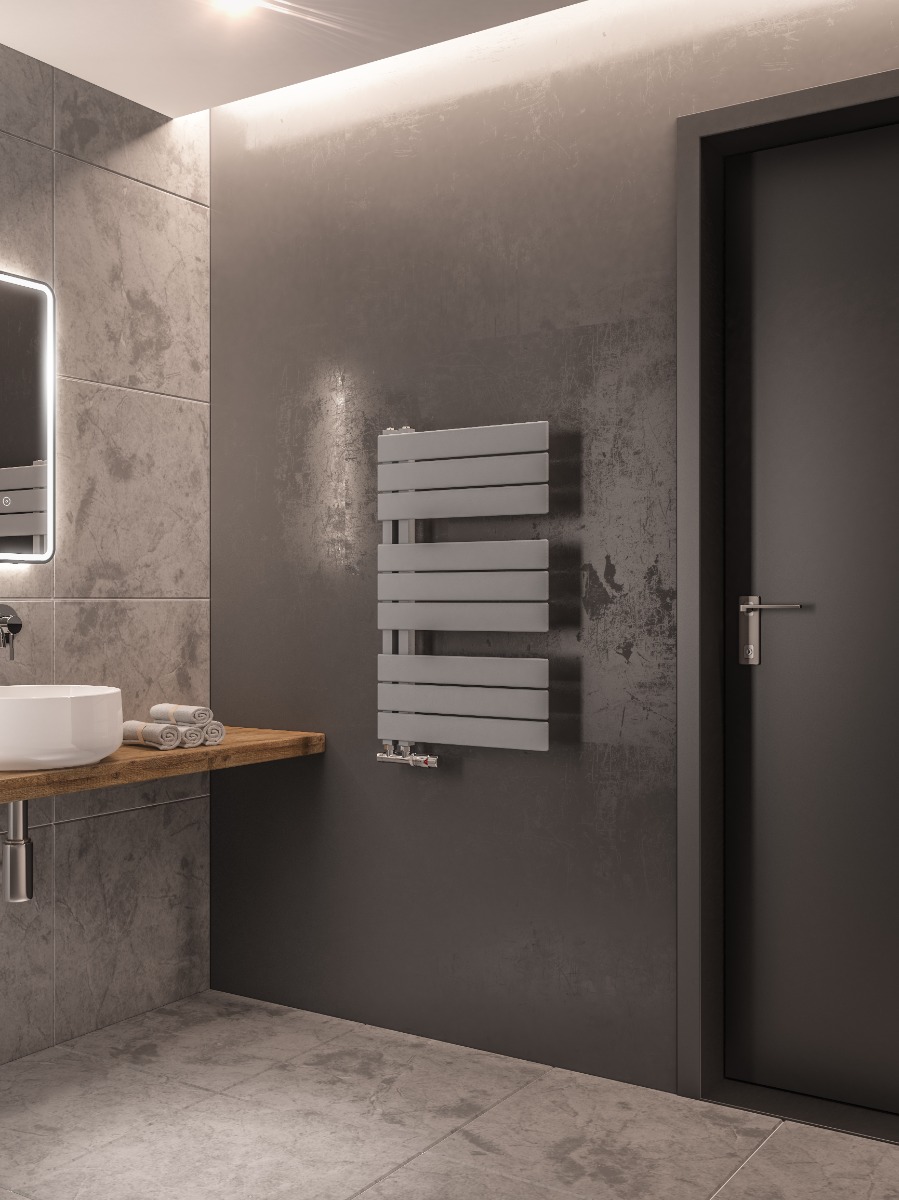 Eastbrook Helmsley design radiator 80x50cm mat grijs 504W