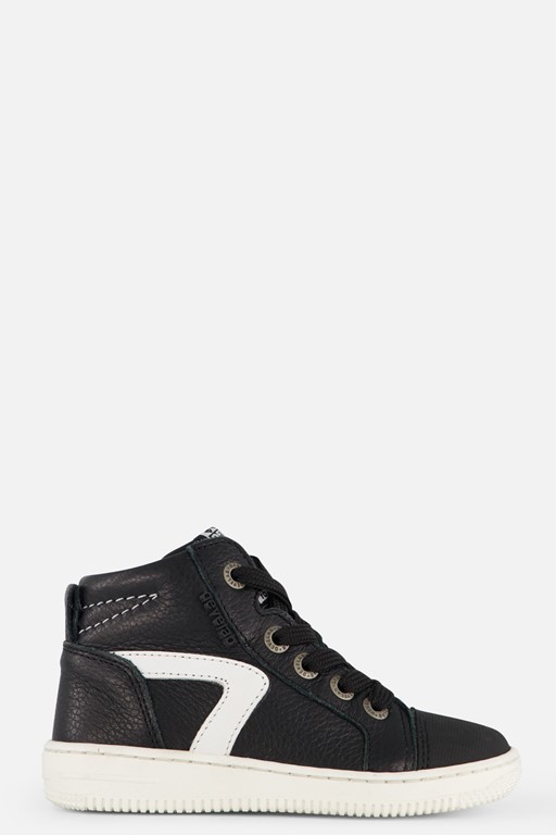 Develab Mid Cut Sneakers zwart Leer