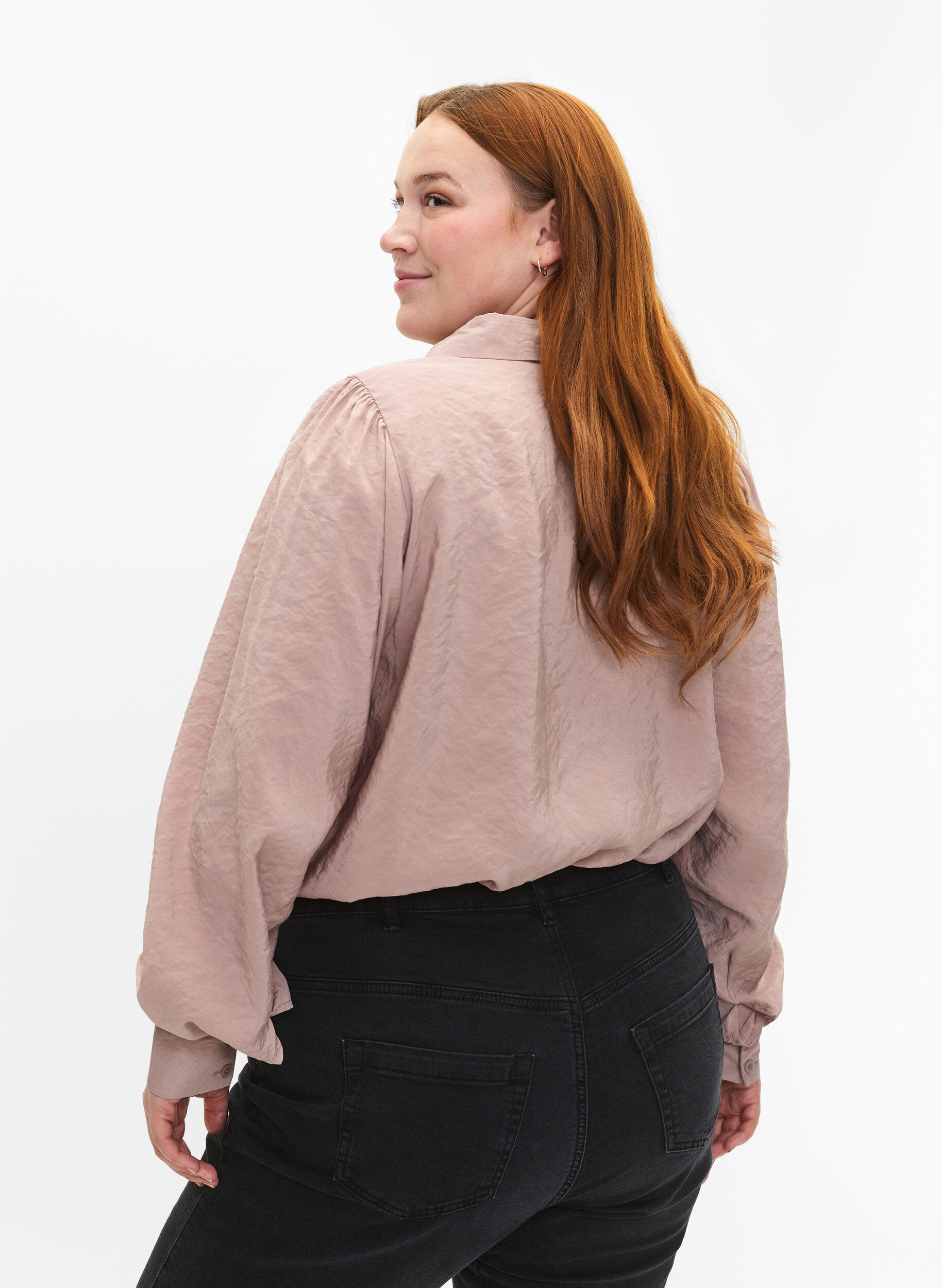 Langærmet skjorte i TENCEL™ Modal