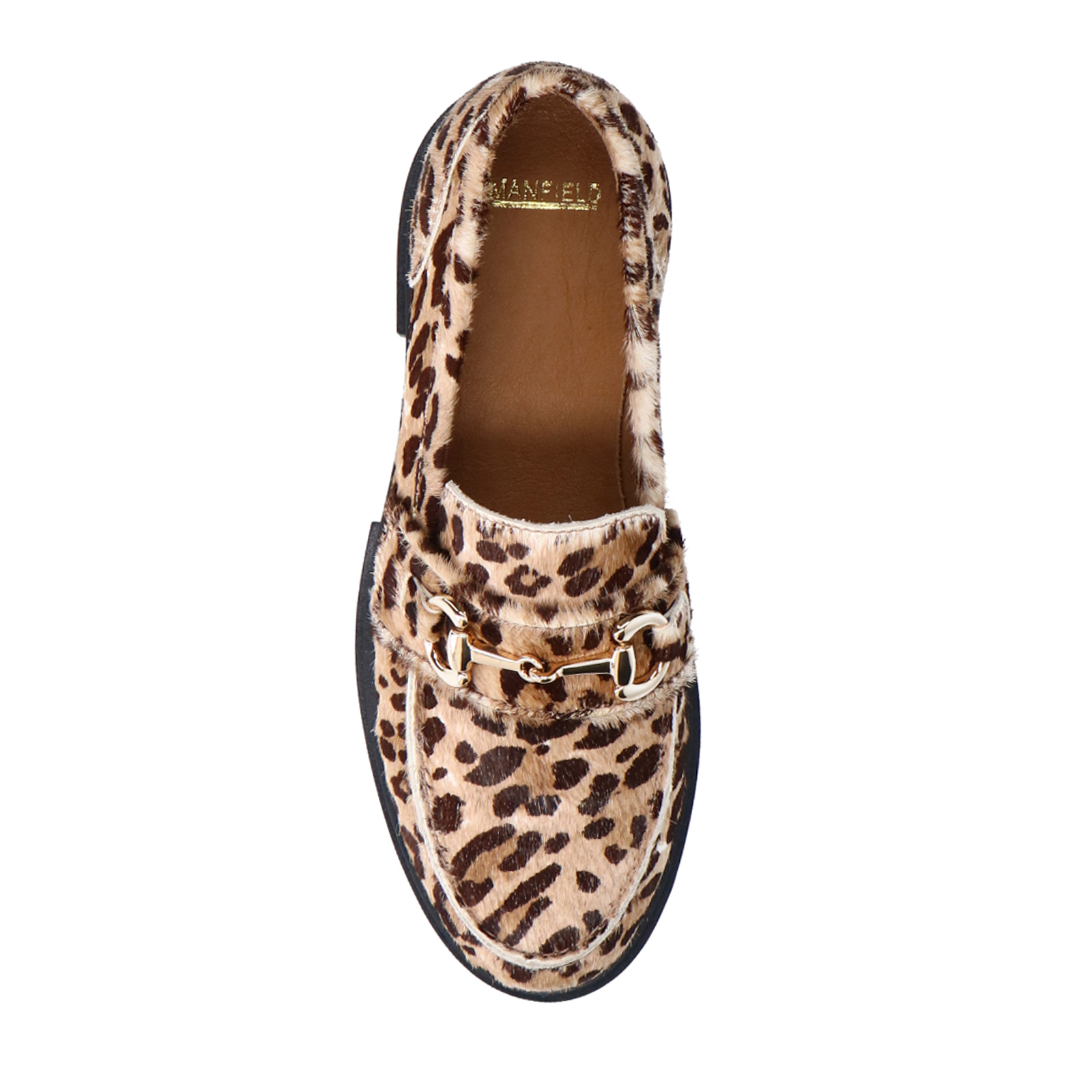 Leopard loafers