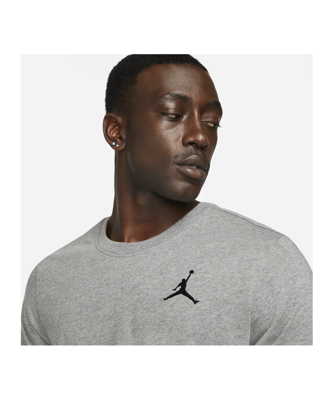Jordan Jumpman Crew T-Shirt Grau F091