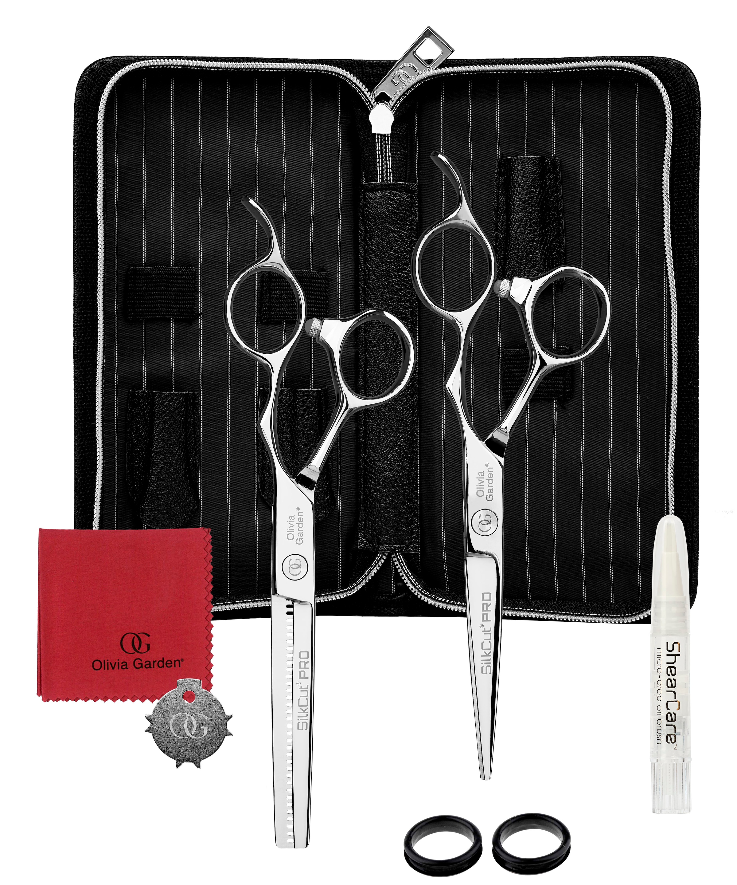 OLIVIA GARDEN Haarschere »SilkCut PRO 5,75''« für Rechtshänder