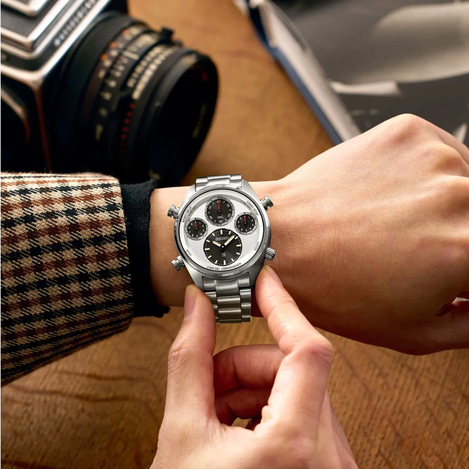 Seiko Prospex Speedtimer 'Hundredth of a Second' SFJ001P1