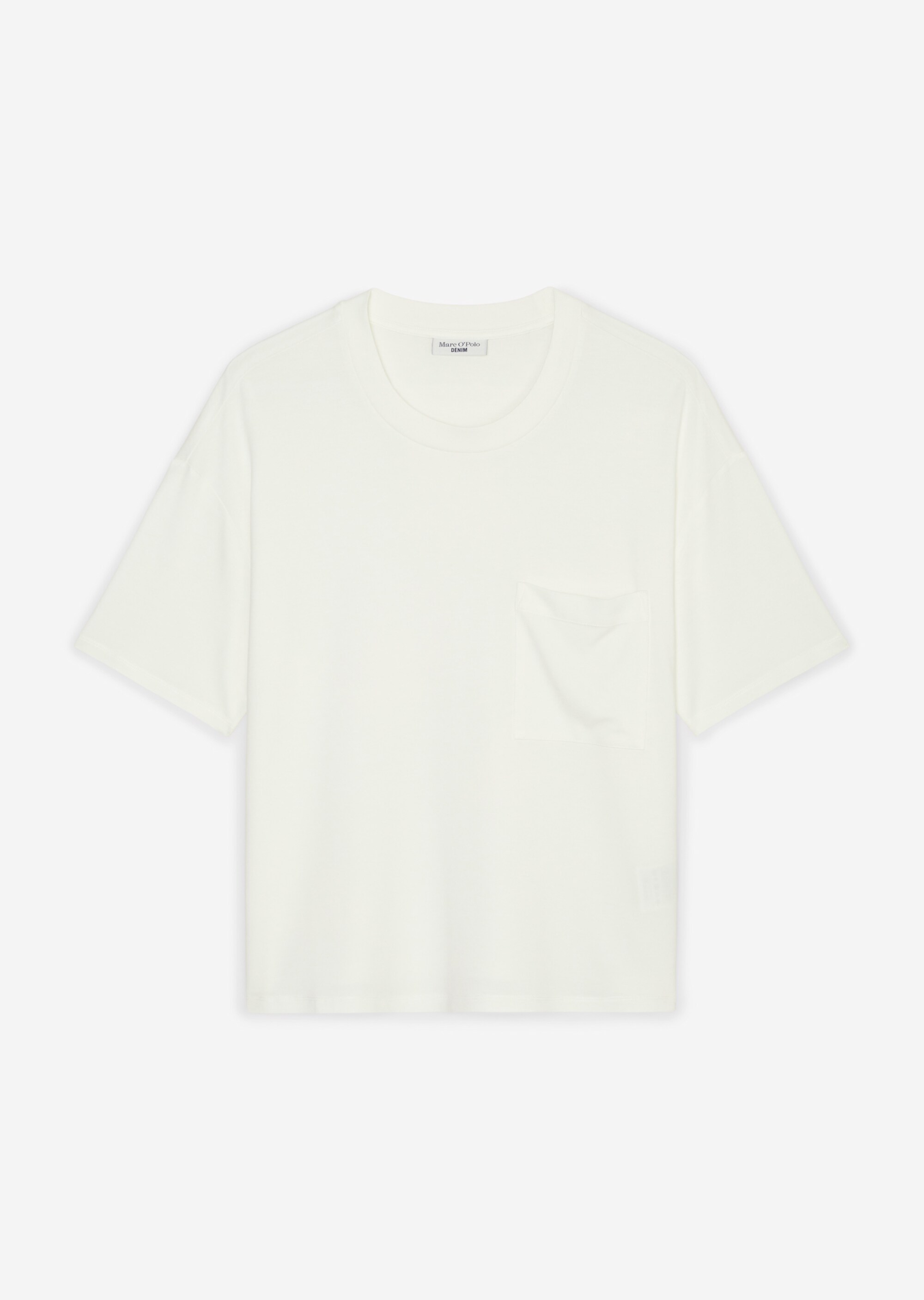 T-Shirt relaxedaus fließendem Viskose-Jersey