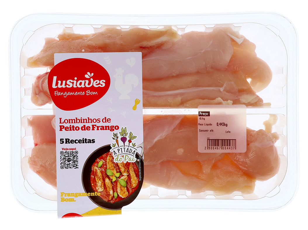 LOMBINHOS DE FRANGO LUSIAVES EMBALAGEM KG