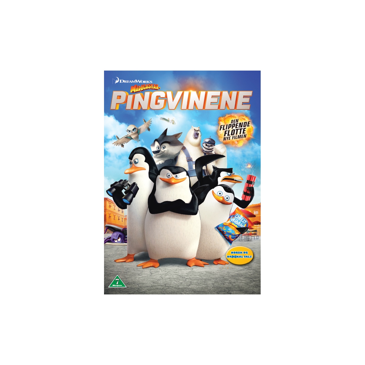 Madagaskar Pingvinene (3D Blu-ray)