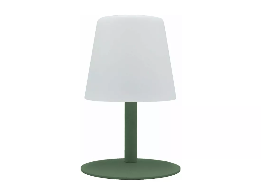 Lampe de table sans fil LED STANDY MINI Vert Acier H25CM