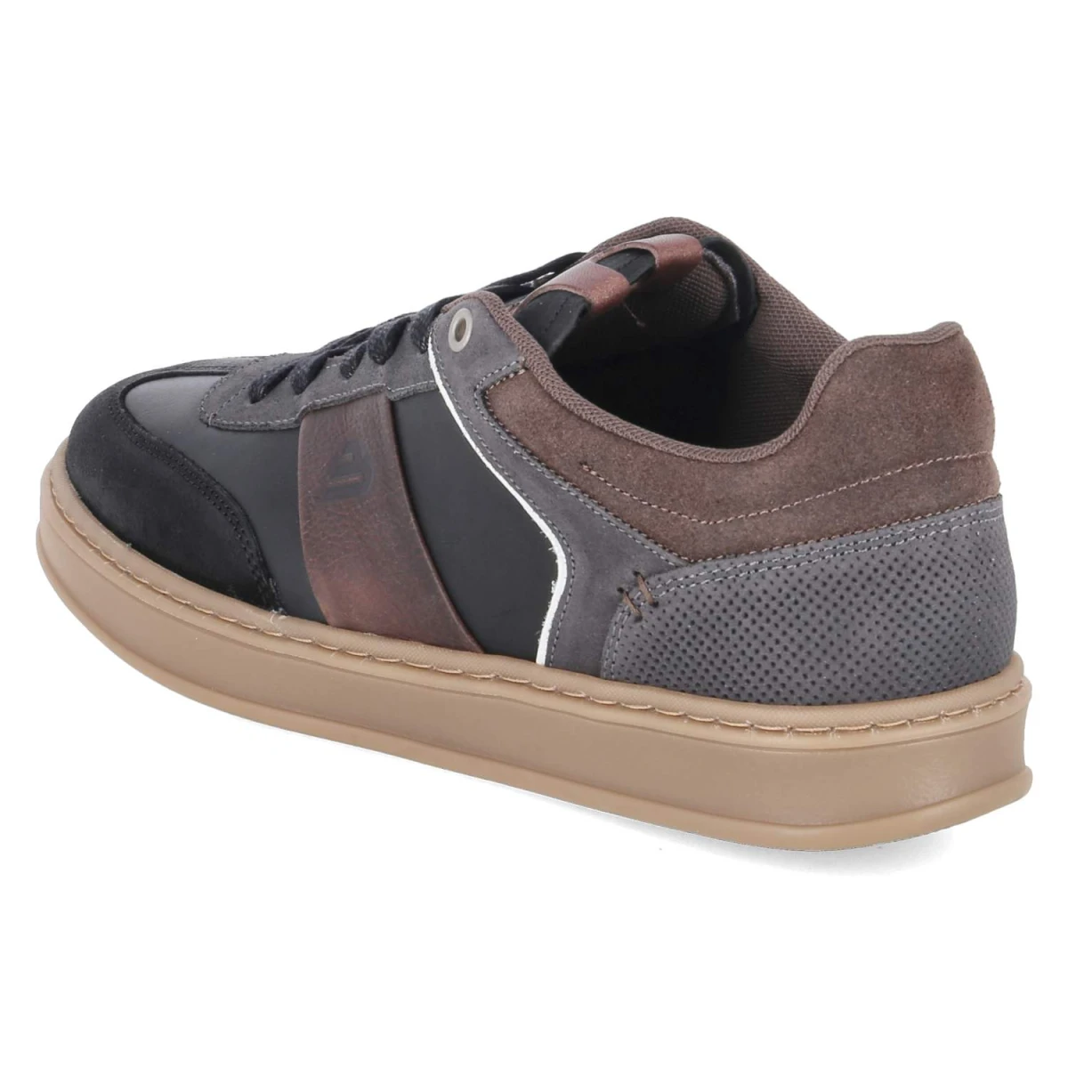BullboxerLow Sneaker - Black-Brown