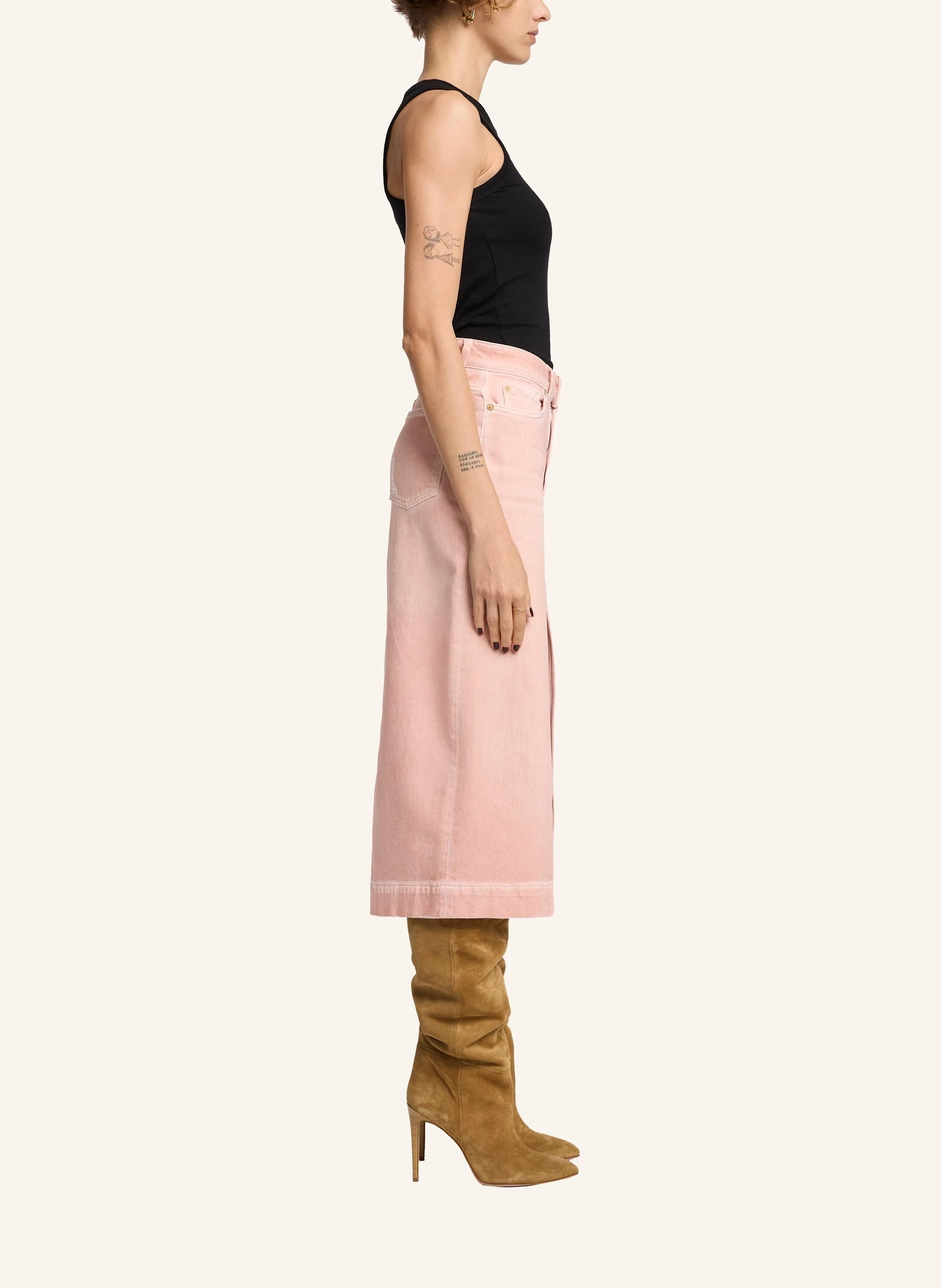 7 for all mankind AMBER SKIRT Jeansrock