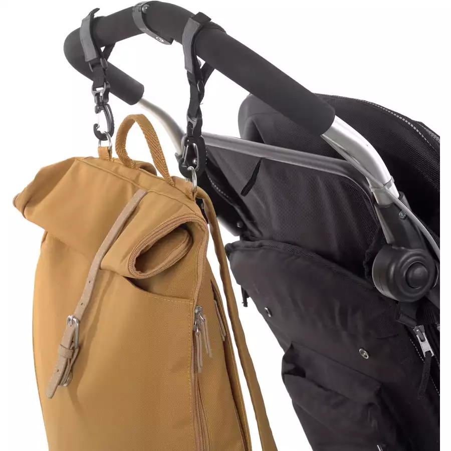 LÄSSIG Wickelrucksack Rolltop Backpack curry