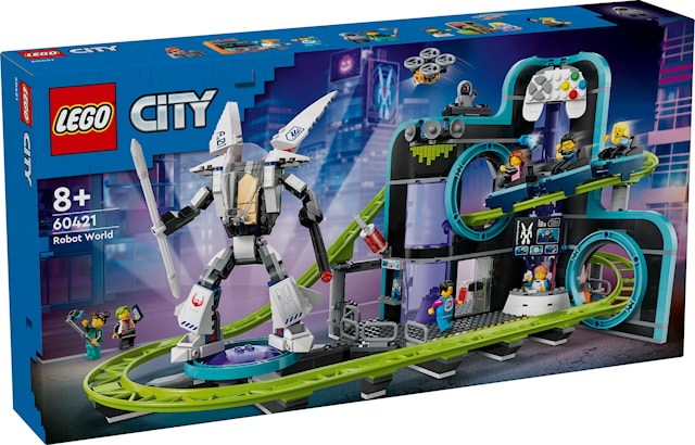 Robotverden med berg-og-dal-bane LEGO® City (60421)