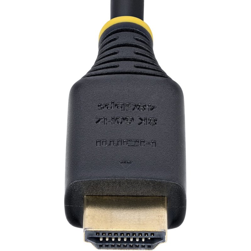 StarTech.com Câble HDMI Ultra Haut Débit Certifié de 4m, 8K 60Hz / 4K 120Hz, Câble HDMI 2.1 avec HDR10+ / eARC, 48 Gbps, Câble HDMI 8K pour Moniteur/Téléviseur/Écran, Gaine TPE Flexible