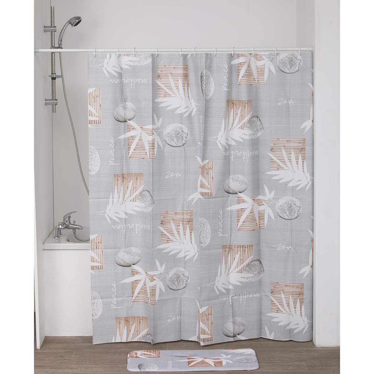 RIDEAU DE DOUCHE 180X180CM SPIRITUALITY