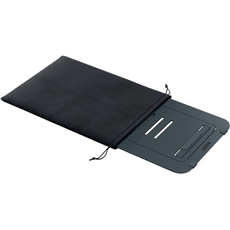 Support réglable ultra-plat pour ordinateur portable - gris foncé - Leitz Ergo
