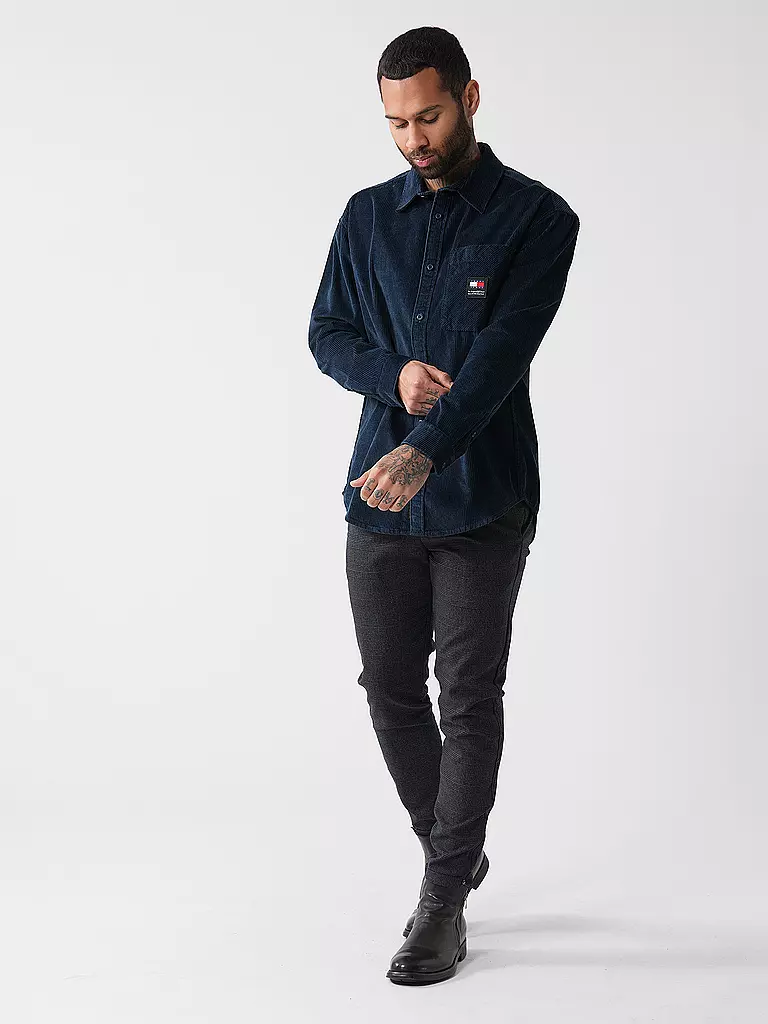 TOMMY JEANS Overshirt dunkelblau