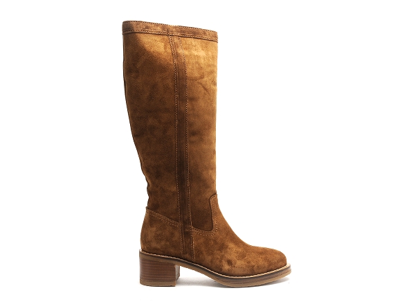 Alpe bottes talons femme 2615 marron