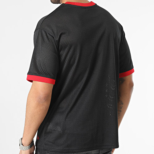 Tee Shirt NBA Team Logo Mesh Chicago Bulls 60357112 Noir