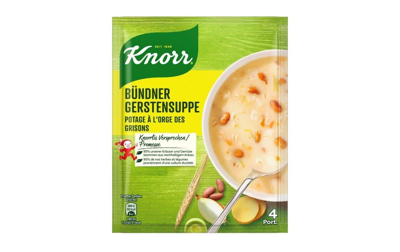 Bündner Gerstensuppe 4 PortionenKlassische Suppenmischung zum Anrühren