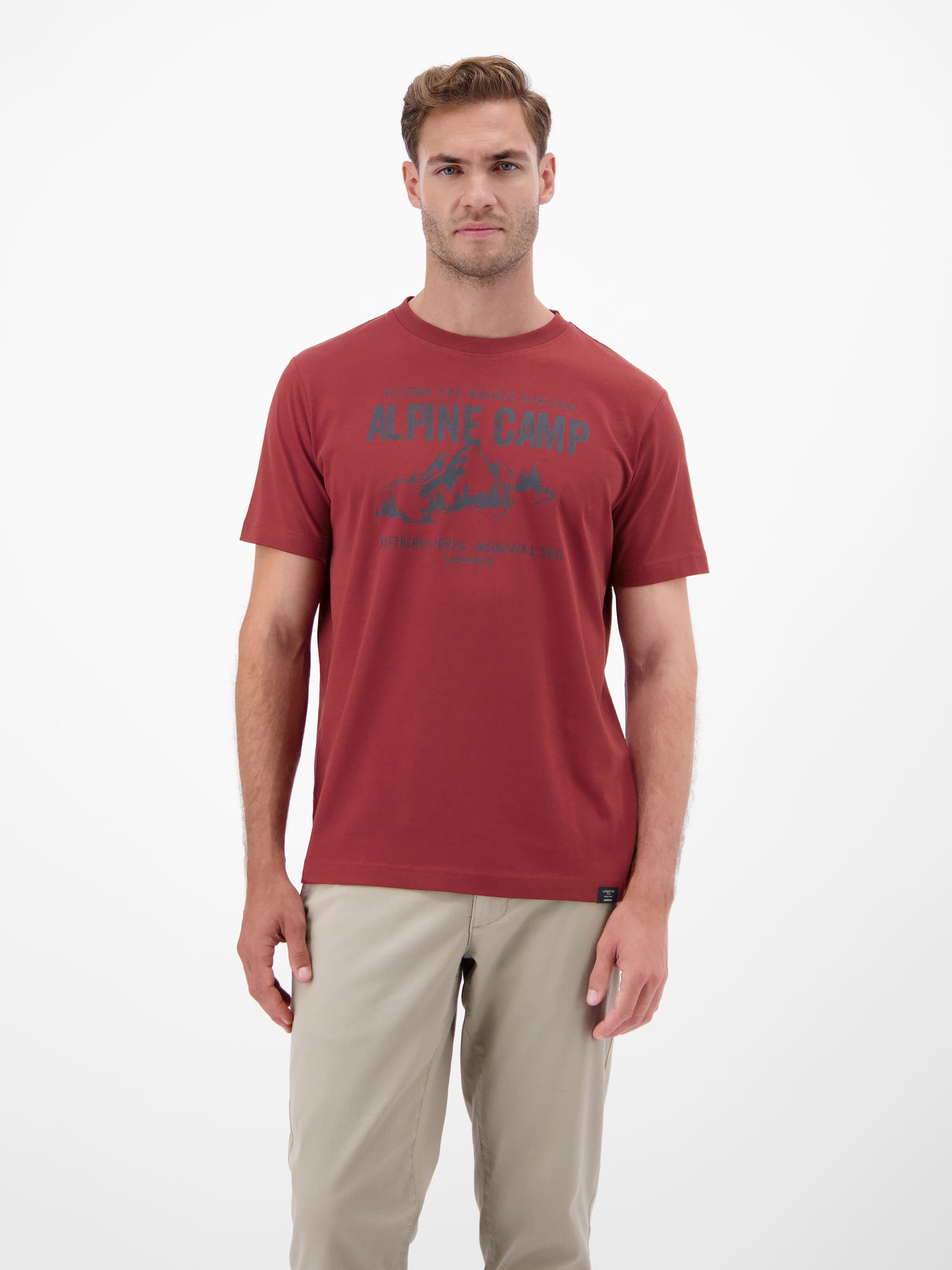 Herren T-Shirt mit Outdoorprint