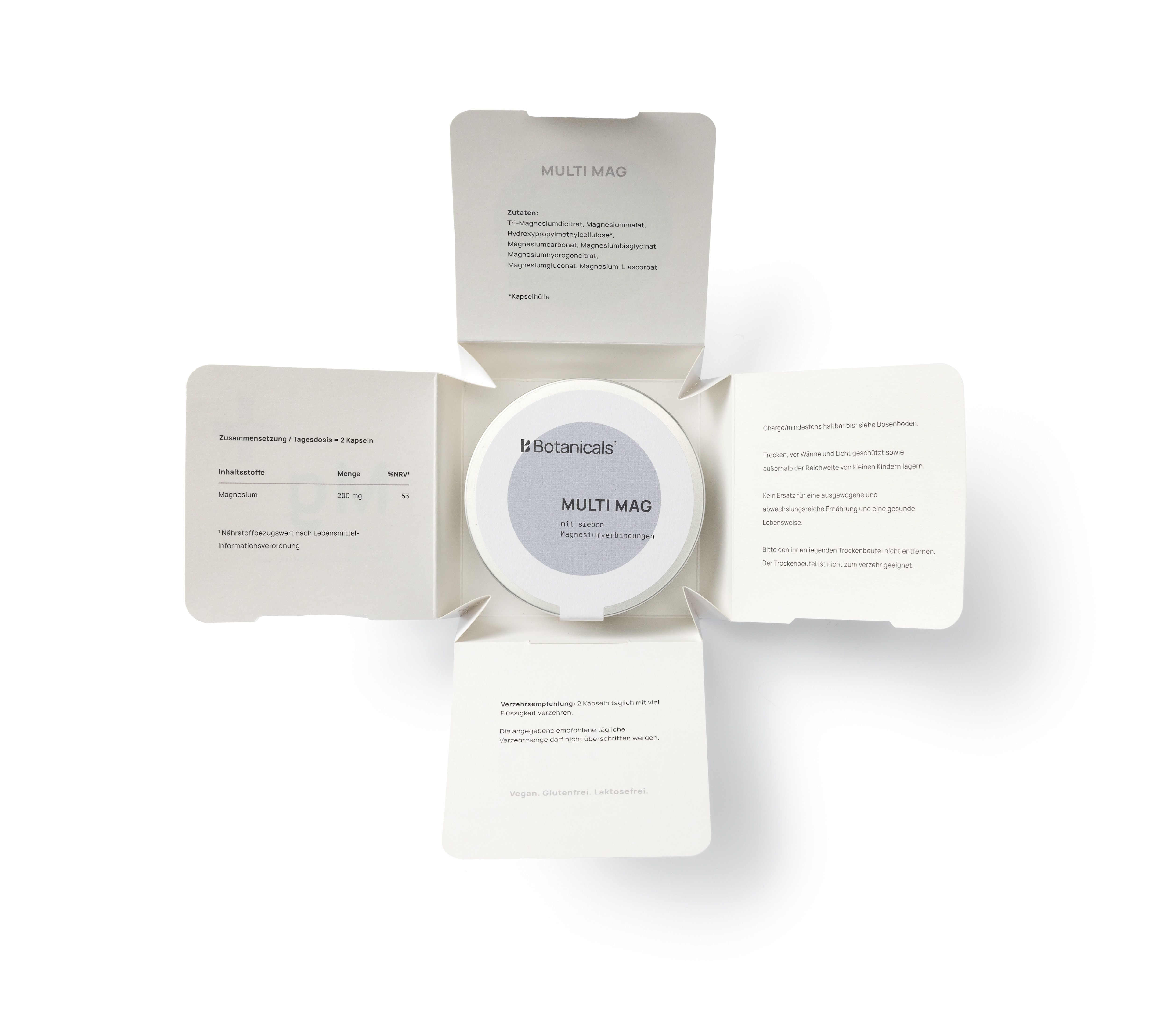 Botanicals® MultiMag  Caps - 7 Magnesium Verbindungen