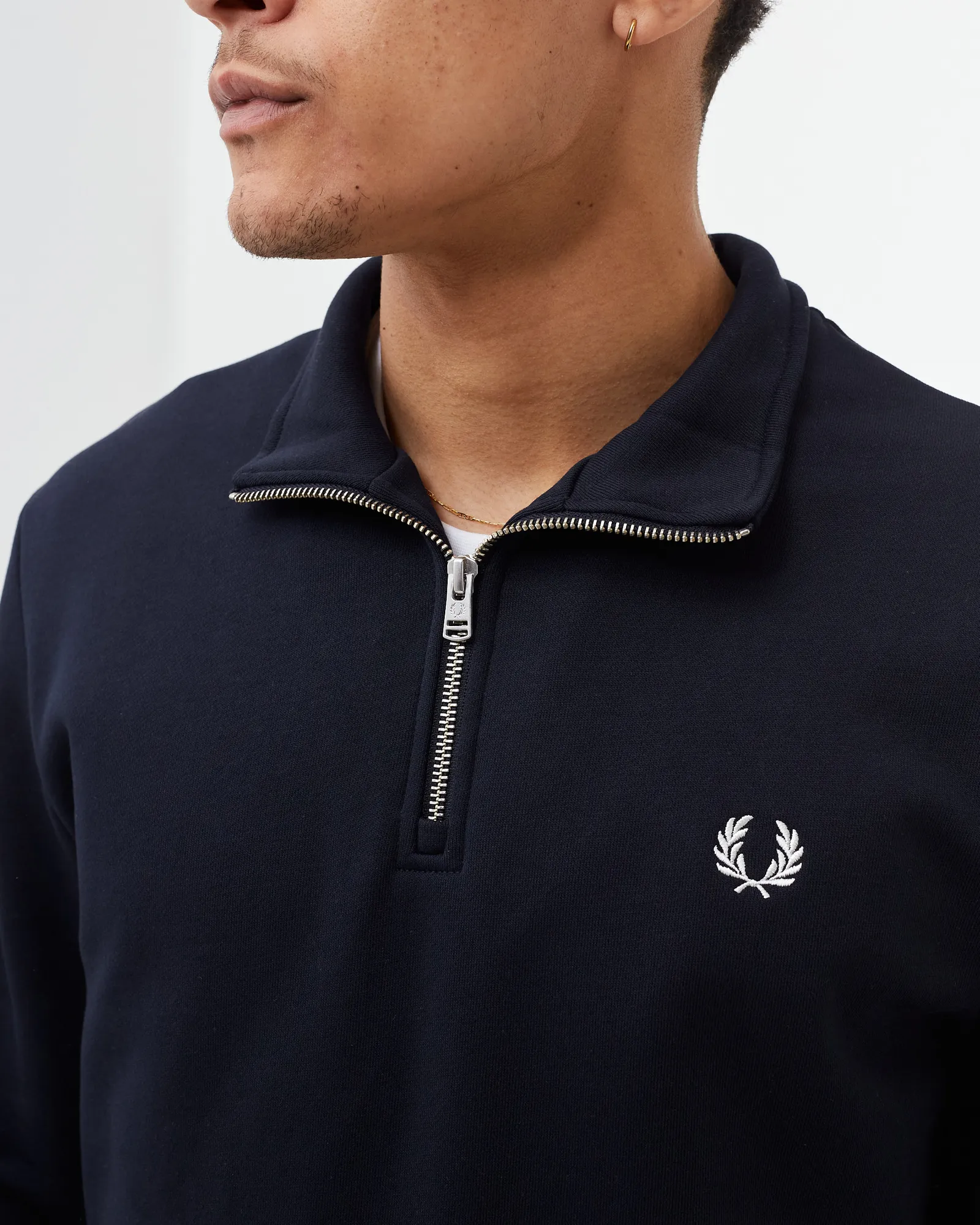 Fred Perry HALF ZIP SWEATSHIRT