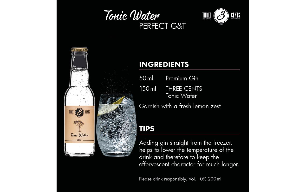 Soft-Drinks Tonic Water 6 x 0.2 lErfrischungsgetränk mit Tonicgeschmack