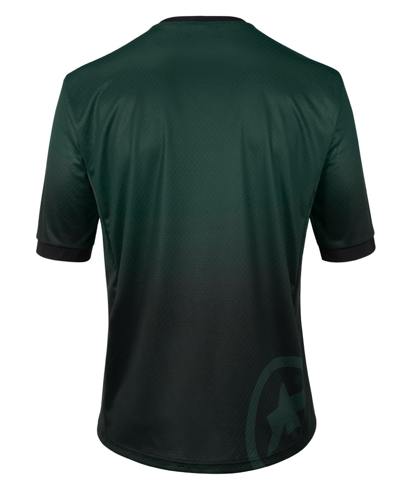Assos Trail T3 Jersey, Korte Ærmer, Schwarzwald Grøn