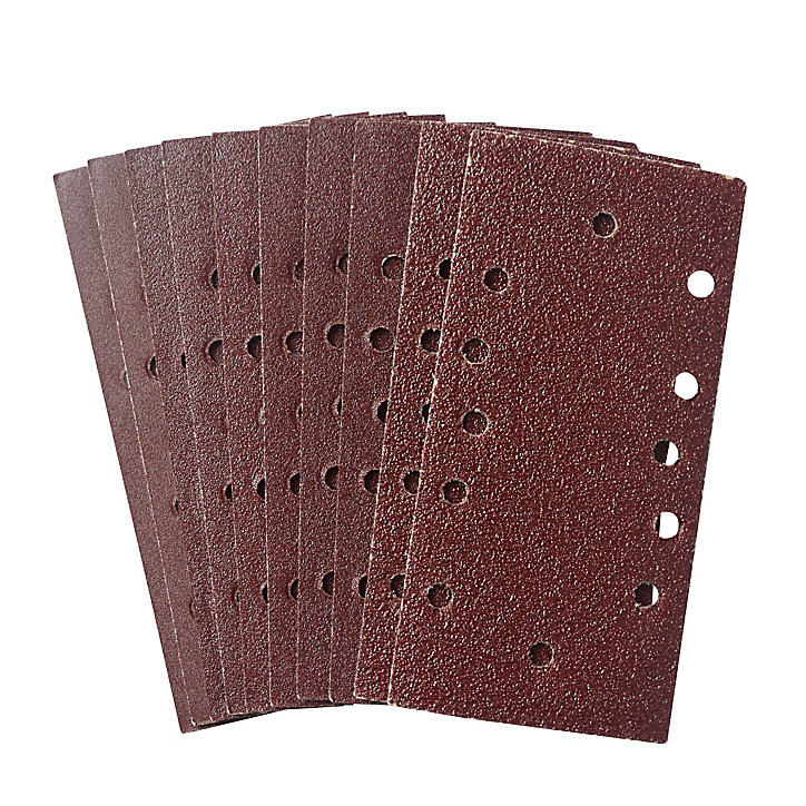 Abrasif pour ponceuse vibrante Universal 1/3 185 x 93 mm, Grain 180 - 10 feuilles