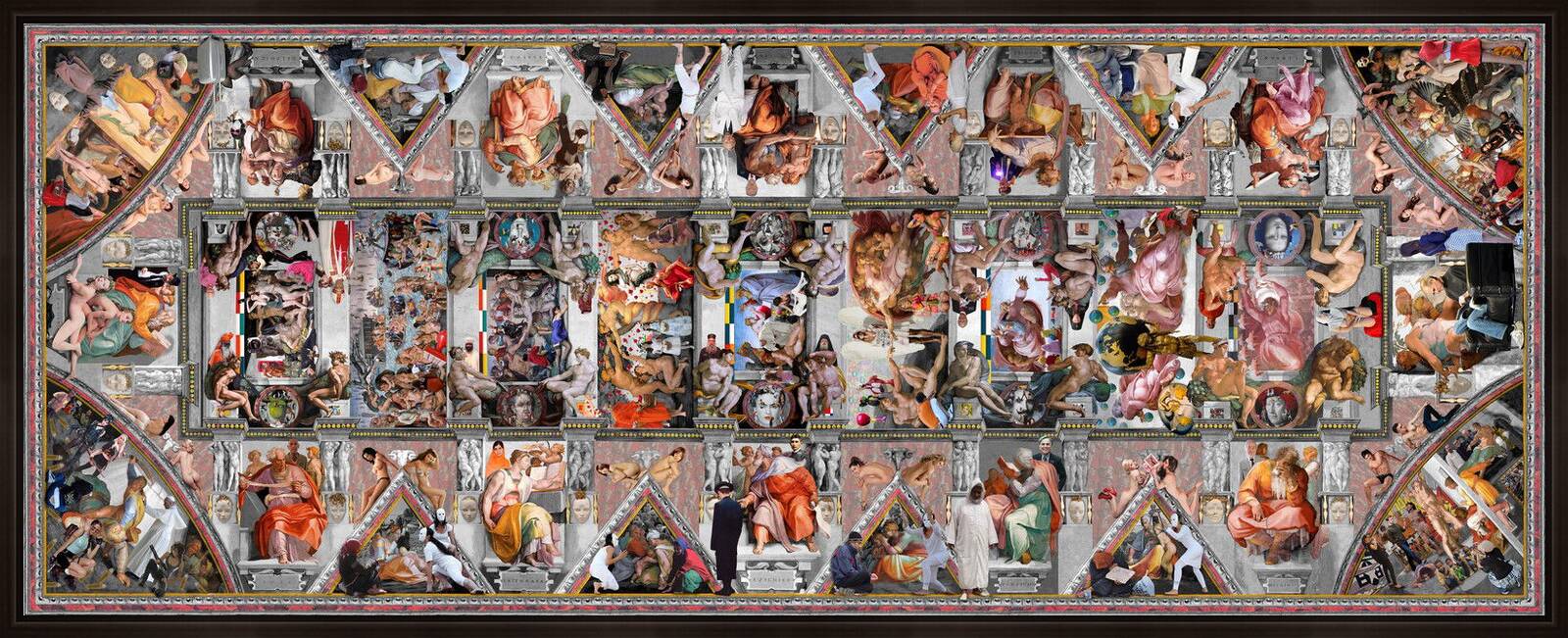 Sistine Chapel, Michelangelo by Lluis Barba Cantos - Limited Edition. Edition of: 100. Signed.