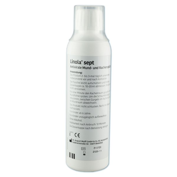 Linola sept Mund- und Rachenspülung (300 ml)