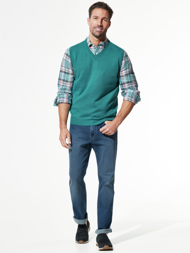 Merino-Mix V-Pullunder
