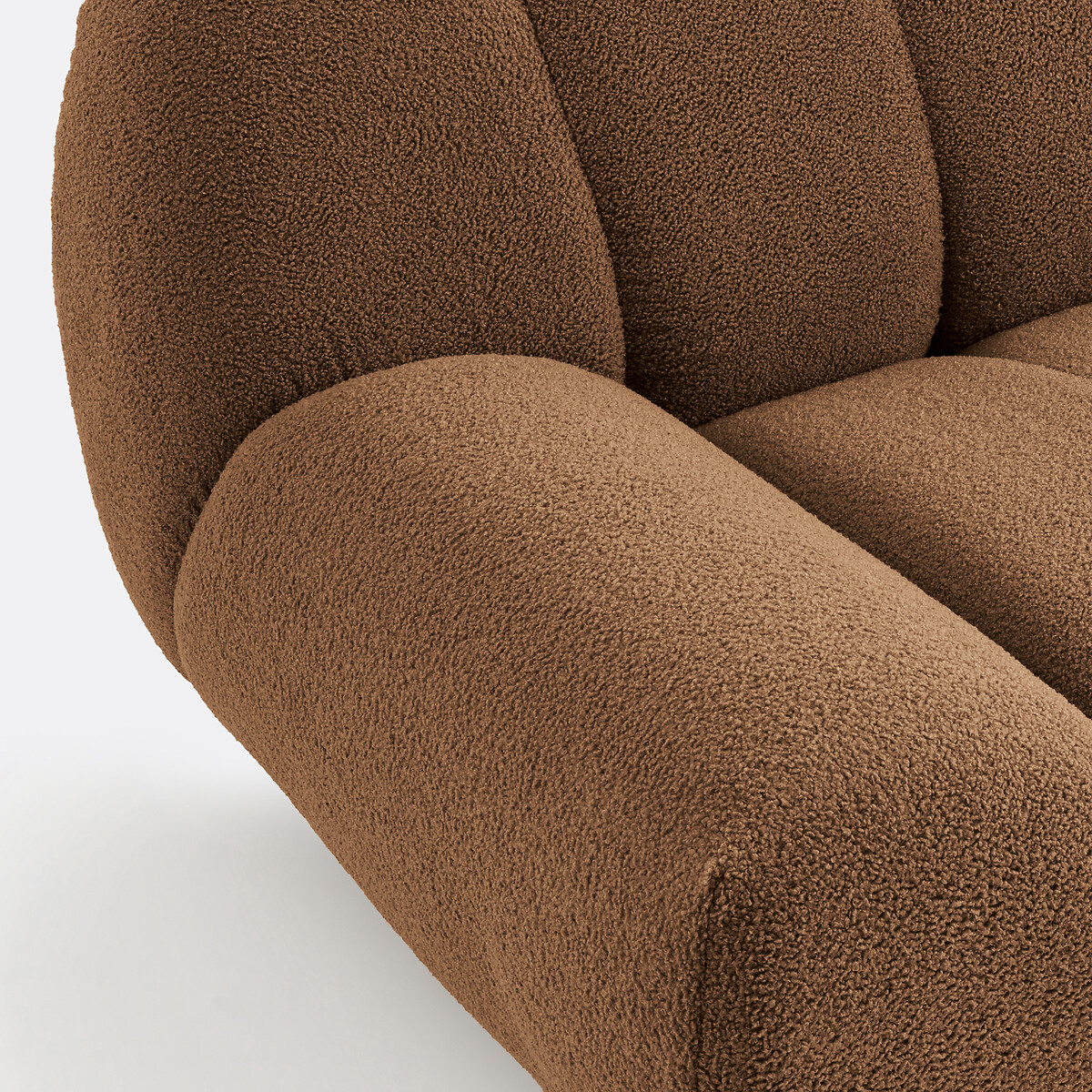 LA REDOUTE INTERIEURS<br>Poltrona XL em tecido atoalhado grosso Nuria